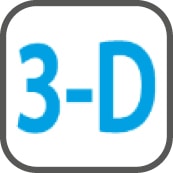 Dreidimensionaler Luftstrom