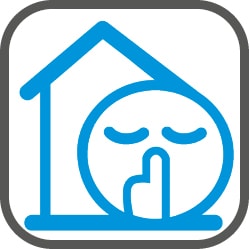 Flüsterbetrieb des Außengeräts