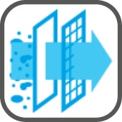 Geruchsbindender Filter mit Titanapatit